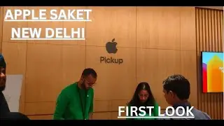 India 's Second Apple store opens in saket (New Delhi)