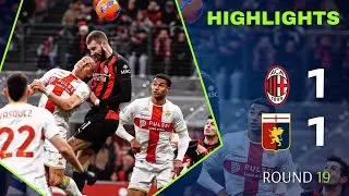 Milan - Genoa | 1-1 | Highlights | Serie A 2025-26 | milan genoa