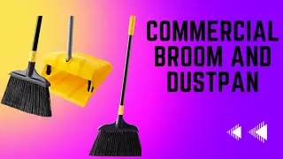 Best Commercial Broom and Dustpan || Amazon Product