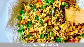 Cauliflower Biryani