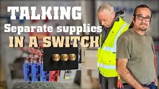 Talking about two separate supplies in one switch and commercial VS single phase