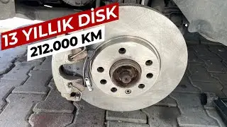 212.000KM GİDEN DİSK VE 107.000KM GİDEN FREN BALATALARI