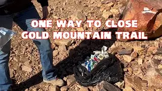 One Way to Close Gold Mt. Personal Hygiene on the Trail