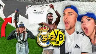 ONDEO EL BALÓN DE LA CHAMPIONS en el Bernabéu | R.Madrid vs Dortmund