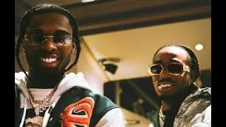 Migos talk Pop Smoke wearing a suit for Diddy’s 50th and his blue trench coat fashion week in Paris