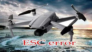 Esc Error Solution dji Drone/ dji drone esc error problem/ drone crush esc  error problem