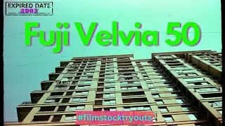 The Unreal Effects of Expired Fujichrome Velvia 50! | #filmstocktryouts | 35mm film review