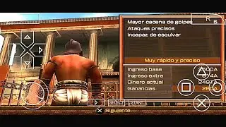 GLADIADOR BEGINS SUB-ESPAÑOL PPSSPP (GAMEPLAY)