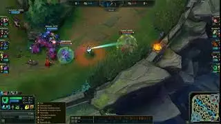 LoL - -200 IQ Caytlin Funny Moment