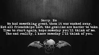 Avenged Sevenfold - An Epic Of Time Wasted [Lyrics on screen] [Full HD]