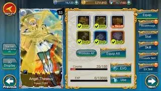 Saint Seiya Cosmo Fantasy - Angel Theseus