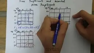 Prime Implicants and Essential Prime Implicants in Digital Logic Design|| Solved Example