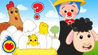 The Little Hen🐔 (Laid Ten Eggs) + More Farm Songs ♫ Plim Plim - The Kindness Hero (60+ Min)
