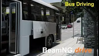 BeamNG.drive - Best Bus Simulator yet? (Raw Driving in Italy)