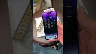 Iphone 14 pro max 128GB ₹82500/- Condition:- 100% battery:- 97% full kit 📞6353987869