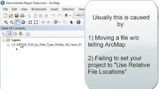Repair Data in ArcMap