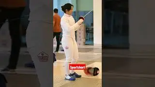 fencing preparation #fencing #sports #women #kingston