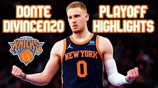 Donte DiVincenzo 2024 Playoff Highlights
