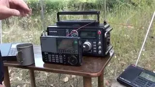 Comparative test of radio receivers. Grundig s-750, Sangean 909, Tecsun 880/600.