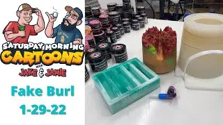Resin Casting Fake Burl - LIVE