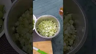 Замороженные огурцы для окрошки. 😋