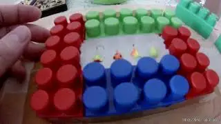 Форма из гипса для изготовления мормышек