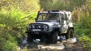УАЗ на тракторах. Легкое трофи к Николоозерскому монастырю в Вологодской области