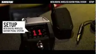 Shure Beta Digital Wireless Guitar System: Basic Setup [EN version]