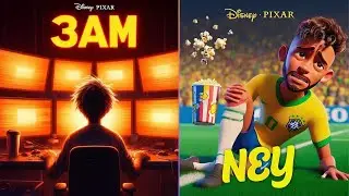 Ai Being Wild With Disney Pixar Movie Posters | Part 25 | #ai #memes