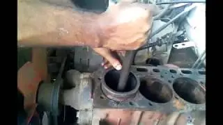 wet sleeve cylinder Removal How To with No Budget Mahendra