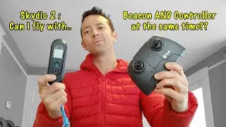 Skydio 2 Flying with the Controller AND Beacon at the same time