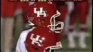 Houston Wide Receiver Breaks Leg (HD)
