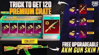Free AKM (Premium Crates)🤤Crate Opening & Guaranteed Rewards PUBGM BGMI