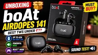 Boat Airdopes 141 !! Best earbuds for price 😍