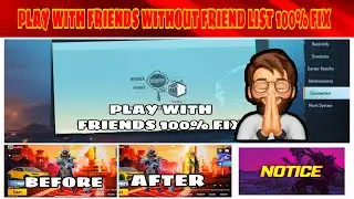 BGMI FRIEND LIST NOT SHOWING FIX |FRIENDS  NOT SHOWING PROBLEM BGMI |BGMI SERVER IS BUSY DB PROBLEM
