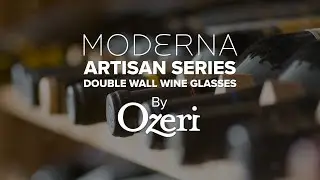 Moderna Artisan Series Double Wall Insulated Wine Glasses