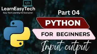 Input output in python 