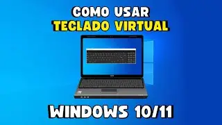 COMO ATIVAR e USAR o TECLADO VIRTUAL no COMPUTADOR (PC e NOTEBOOK) ⌨️✅️