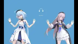 【Honkai Impact 3 - Star Rail MMD／4K／60FPS】Griseo & Herta【NO TITTLE】