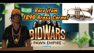 Rare item 1890 Brass Cornet (Bid Wars: Pawn Empire)