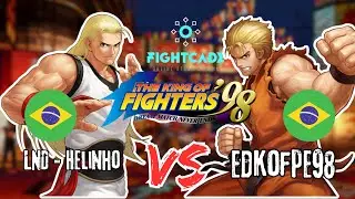 KOF 98 LND - Helinho 🇧🇷 VS Edkofpe98🇧🇷