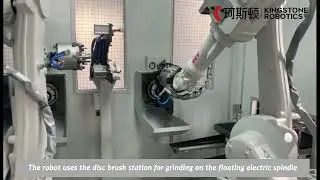 Double side deburring equipment for bearing bracket