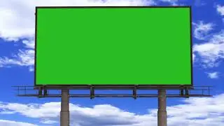 Big board Green Screen Anima Video Effect - Зеленый экран эфект билборд