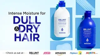 BBLUNT Intense Moisture Shampoo for Smooth & Frizz-Free Hair