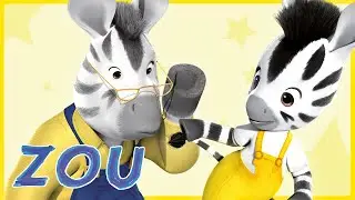 ZOU en français 🦓 Zou découvre de nouveaux métiers | Avec Papy |  Compilation Zou