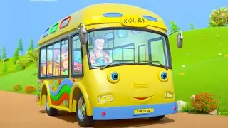wheels on the Bus Rhyme & More Learning Baby Songs