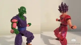 Piccolo vs Goku (Dragon ball kite Dragon ball z stop motion)
