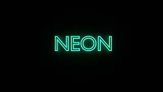 how to create neon in a blender in 100 seconds