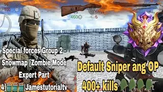 Special forces Group 2 - Snowmap [Zombie Mode Expert Part 4]🎬🎬🎬|Jamestutorialtv