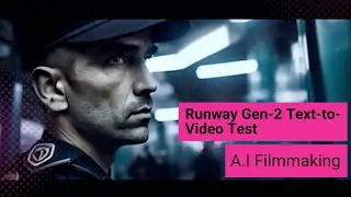 Runway Gen-2 Text-to-Video Test | Generative AI Film